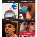 Jawline Jaw Muscle Exerciser Facial Fitness Chewing Ball Face Facial Bite Muscle Exercise Ball Mandible Trainer. 