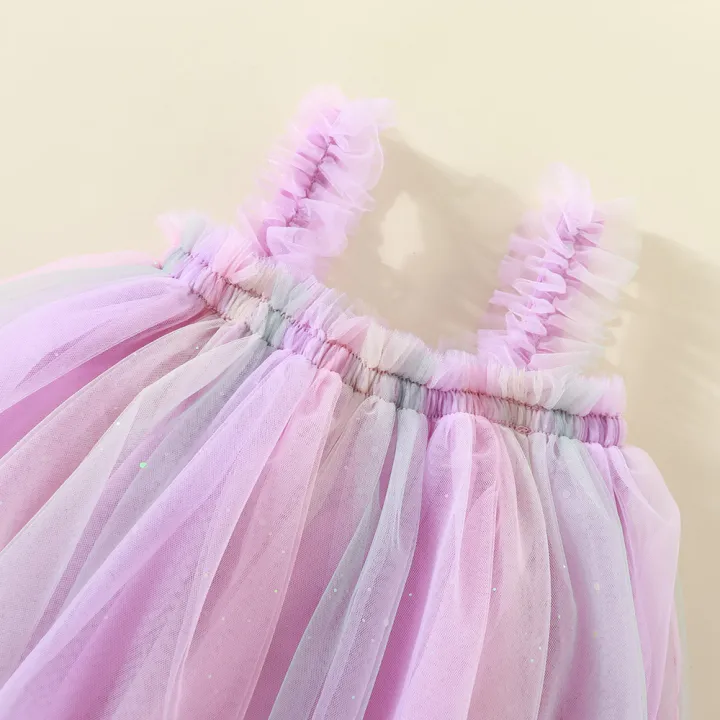 Summer%20New%20Baby%20Girl%20Dress%20Mesh%20Gauze%20Dress%20Children'S%20Clothing%20Suspender%20Fluffy%20Dress%20Birthday%20Party%20Dress%20Sweet%20Princess%20Dress%20(0-3%20Year%20Old%20Girl)%20-%20Image%206