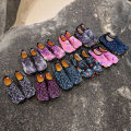 Beach Socks Shoes Men and Women Snorkeling Wading Soft Bottom Lovers Shoes Non-Slip Quick-Drying Couple Upstream Anti-Cut Swimming Shoes. 