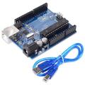 Arduino UNO R3/  Arduino uno r3 with cable  ATMEGA 328P-PU. 