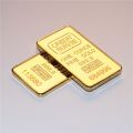 1 OZ 24K Gold Plated Bullion Bar Credit Suisse Gold Bullion One Ounce Replica Souvenir Coins With Different Serials Number. 