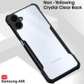 For  Samsung Galaxy A06 Edge-Reinforced Shockproof Cushion Back Clear Hybrid Transparent Hard Cover Casing-E_Store. 
