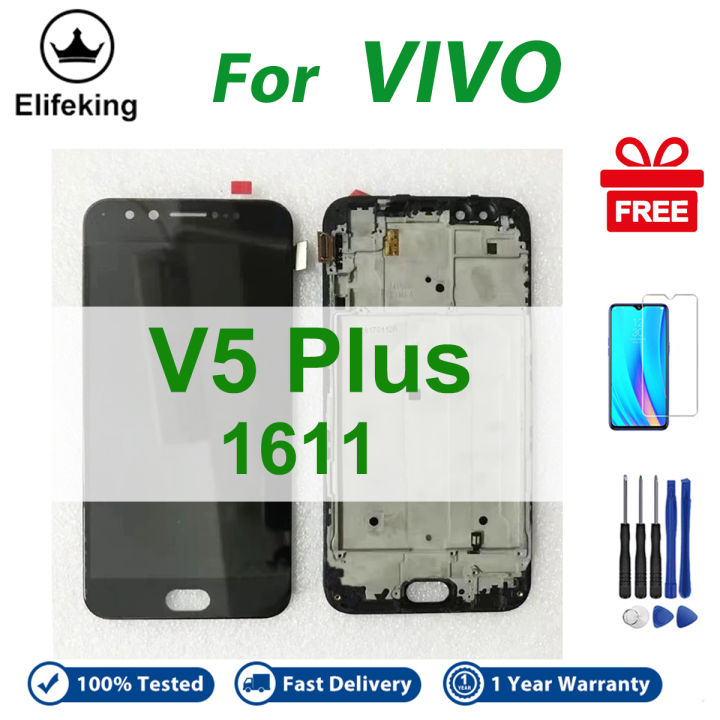 LCD With Frame For VIVO V5 Plus 1611 Display Touch Screen Digitizer Assembly Replacement Parts