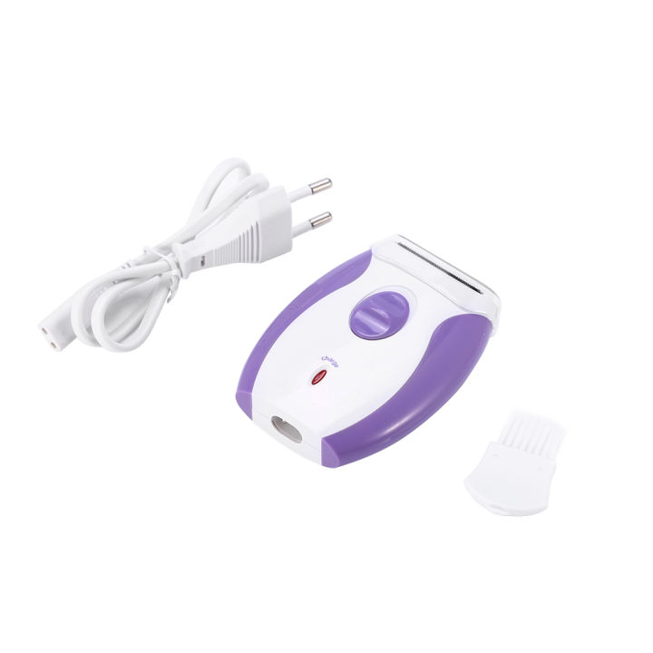 【Broad Sunlight shop】(New) women body epilator Kemei Rechargeable Hair removal Lady electric leg arm shave machine