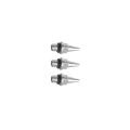 3 Set 0.4mm Airbrush Nozzle Needles Replacement Parts For Spray LM. 