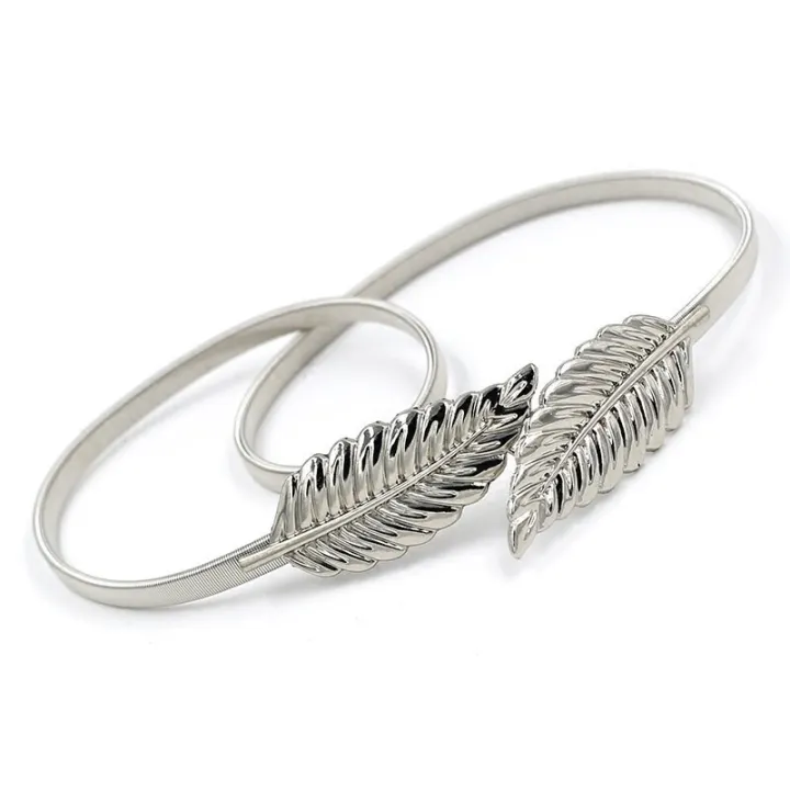 Ladies%20Belt%20Waist%20Band%20Women%20Buckle%20Leather%20Waist%20Strap%20Leaf%20Fashion%20Waistband%20Elastic%20Dress%20Waist%20Chain%20-%20Image%205