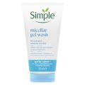 Simple Water Boost Micellar Facial Gel Wash - 150ml. 