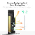UGREEN PCIE to M2 Adapter NVMe M.2 PCI Express Adapter 32Gbps PCI-E Card x4/8/16 M&B Key SSD Computer Expansion Cards. 