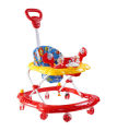 Baby Walker With Music & Puzzle Toys Smart Walker-Red-Basic. 