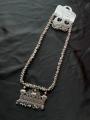 Oxidized German Silver New Necklace Set for Women and Girls - Necklace For Girls. 