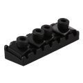 7 String Locking Nut Electric Guitar Nut Tremolo Bridge 48mm (Black). 