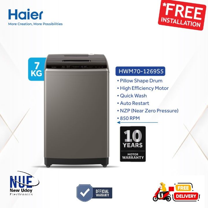 Haier%207%20KG%20Top%20Load%20Automatic%20Washing%20Machine%20(HWM70-1269S5)%20Brown%20Gray%20color%20FREE%20INSTALLATION%20%F0%9F%9A%9A%20Free%20Delivery%20%20%F0%9F%92%B3%200%25%20EMI%20Available,%20Official%20Warranty%20by%20Haier%20-%20Image%203