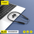 FONENG BL34 WIRELESS BLUETOOTH V5.0 HEADPHONES NECKBAND MAGNETIC EARPHONE.