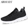 Men's trendy lace up knit sneakers casual outdoor athletic running walking gym shoes dislikelike.