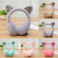 1 pc Women Girls Winter Warm Earmuffs Cat Ears Cat Ear Ear Warmers Outdoor Earmuff Sequin Earmuffs Fluffy Earflap Headband.