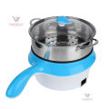 Electric 18cm Mini Multicooker- For preparing Steak, Egg, Seafood, Vegetables, Rice, Ramen, Oatmeal, and Soup Multifunctional Cooking Pot-Top Selling Multicooker.