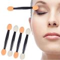 20 Pcs-Dual Sided Eyeshadow Eyeliner Brush Sponge Tipped Oval Makeup Applicator 20 pic. 