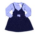 1-12 Years Baby Girl Clothes Suits Princess Christmas Kids Girls Outfits Fall Summer Winter T-Shirt Overalls Strap Plaid Dress Girls Set Baby girls fashionable beautiful dress.