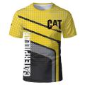 Farm Car Caterlar 3D Printed T-Shirt Summer Men's Fun Headshot Cartoon Short-Sleeved Street -Hop Shirt Plus Size New. 