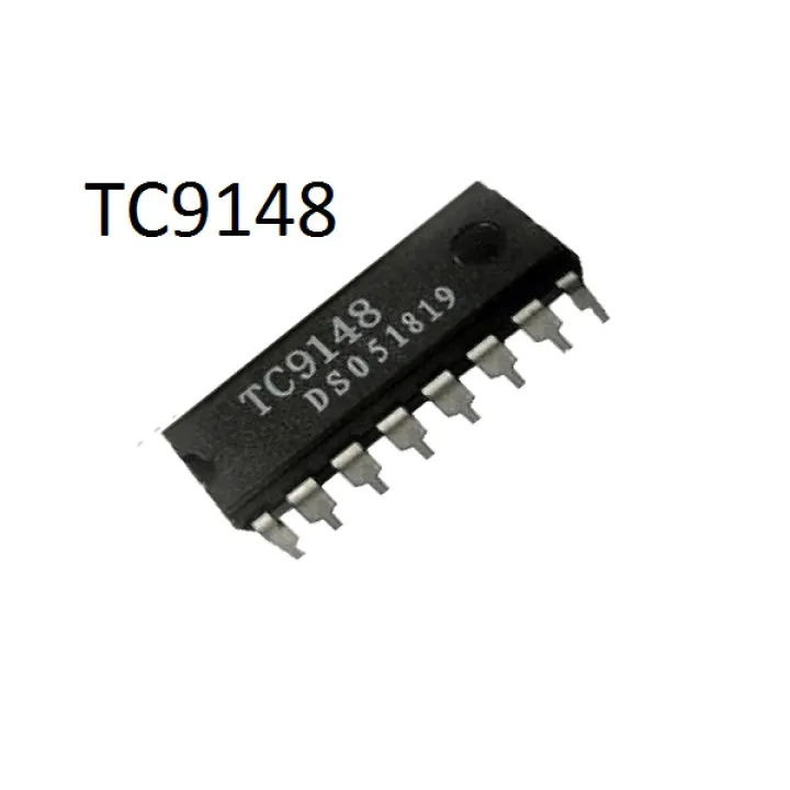 TC9148 IC 9148 IR Infrared Remote Control Transmitter TC9148 IR DIP-16 16 Pin Leads Dual In Line Package Chip