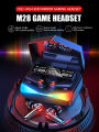 M28 TWS Gaming Headset Bluetooth 5.1 45Ms Low Latency Wireless Earphone with Stereo Bluetooth Gaming Headphones Earbuds.