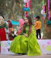 Trendy Collection with Elegant Style Flat Lime Colour Muslin Than Saree For Women - Sari - Sari - Sari.
