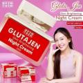 GLUTAJEN Whitening & Brightening Night Cream - 20gm (Korean Glow Flora).