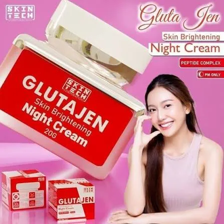 GLUTAJEN%20Whitening%20&%20Brightening%20Night%20Cream%20-%2020gm%20(Korean%20Glow%20Flora)%20-%20Image%205