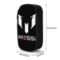 Messis 10 Football Argentina Pencil Cases Classic Pen Bag Girls Boys Big Capacity School Supplies Zipper Pencilcases. 