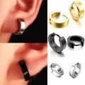 Fashion Men & Women Stainless Steel Thunder Earrings- 1 Pair.