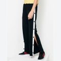 Wide Trousers with Buttons For Girls. 