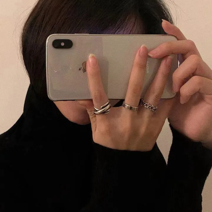 Cool%20Retro%203Pcs/Set%20Rings%20Set%20Ins%20Opening%20Rings%20Adjust%20-%20Image%204
