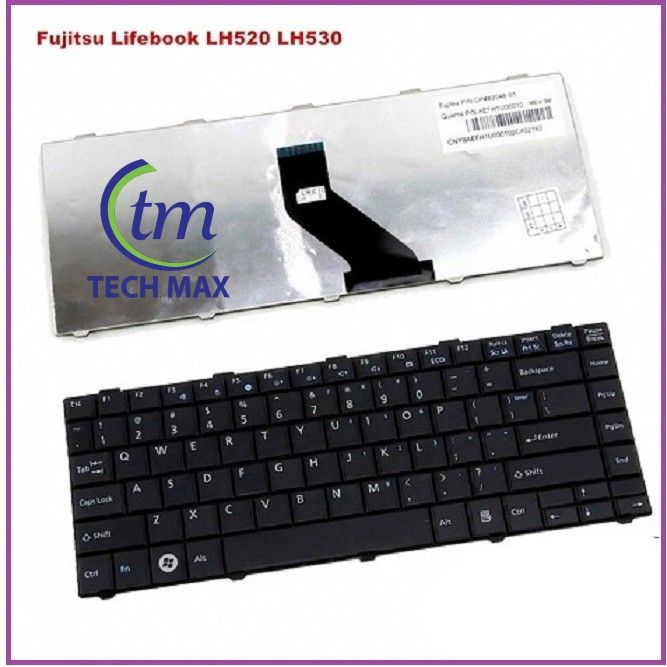 Laptop%20Keyboard%20For%20Fujitsu%20Lifebook%20Lh520%20Lh530%20Lh530G%20Series%20-%20Keyboard%20-%20Image%202