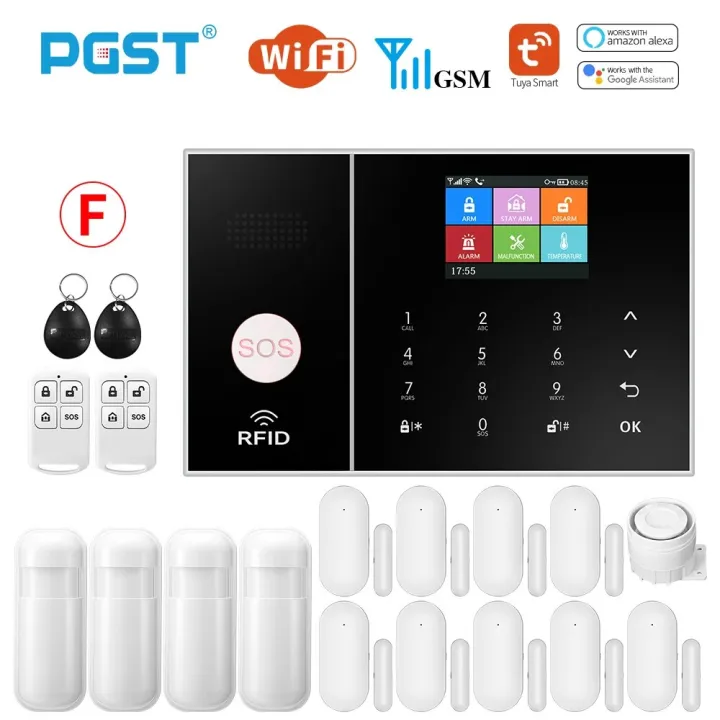 PGST%20PG108%20WiFi%202G%20GSM%20Alarm%20System%20Home%20Burglar%20Security%20With%20Motion%20Sensors%20Wireless%20Alarm%20Kit%20Support%20Alexa%20-%20Image%207