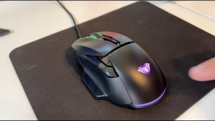 Aula F815 12800DPI Rainbow 7-Button Macro Optical Gaming Mouse