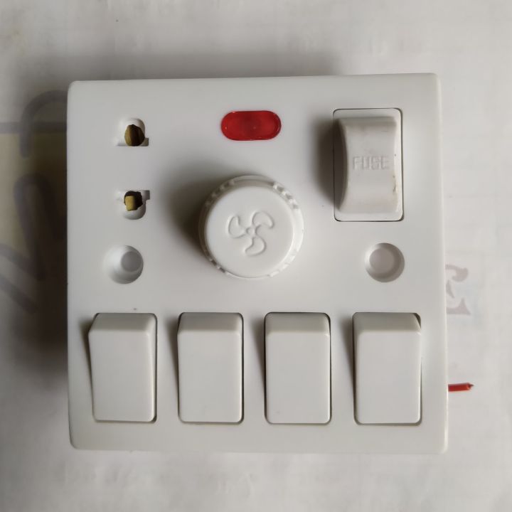 Universal%205%20In%201%20AC%20250V%206A%20Combine%204%20Pcs%20Gang%20Switch%20+%20Fan%20Dimmer%20Regulator%20+%202%20Pin%20Socket%20and%20LED%20Indicator%20+%20Fuse%20Combine%20Wall%20Gang%20Switch%20Box%20-%20Image%203