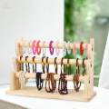 Wooden Bangle Bracelet Holder Stable Modern Gift Removable Watch Display Stand Jewelry Storage.