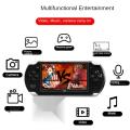 Portable X6 8GB 128-bit Handheld Game Console 4.3 inch PSP HD Retro Handheld Video Game Player MP3 MP4 consolas de videojuegos. 