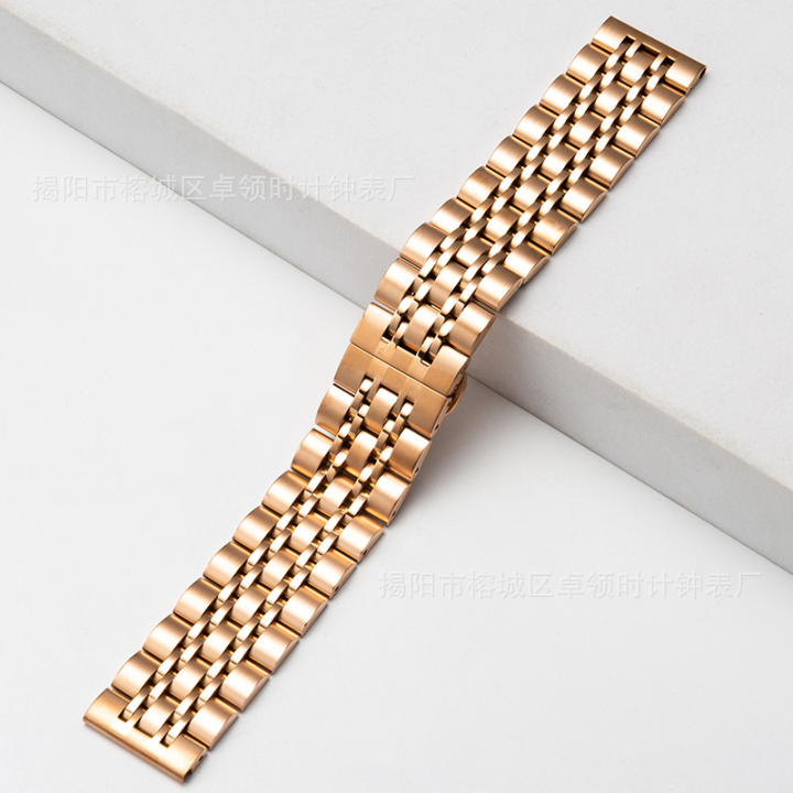【Good-Love Store】(New) 20mm 22mm Universal stainless steel watch band for Samsung Galaxy 42mm 46mm Samsung Galaxy Watch 3 41mm/45mm active 40mm 44mm Gear S3/S4/S2 Frontier/Classic replacement watchband quick release