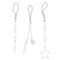 Minimalist Phone Lanyard Cute Star Heart Cross Pendant Phone Strap Accessories NOVO. 