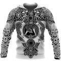 Classic brand design hoodies Beautiful Viking 3D Printed Sweatshirt Popular Unisex hoodie Viking Odin Tattoo jacket Streetwear.