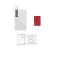 For 70mai Dash Cam Pro Plus A500S Accessory+ Rear Cam Accessory Set Static Sticker 3M Glue ,Car DVR special accessories.