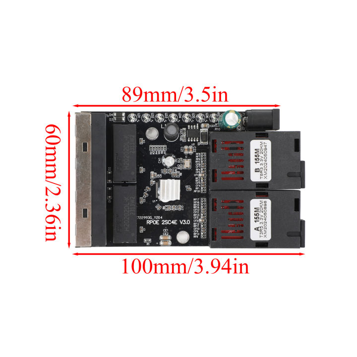 10M/100M%20Fiber%20Optic%20Media%20Converter%204%20RJ45%20to%202%20SC%20A+B%20Optic%20Connector%201310nm/1550nm%20Ports%20PCBA%20Board%2020KM%20LAN%20Switch%20Blue%20-%20Image%204