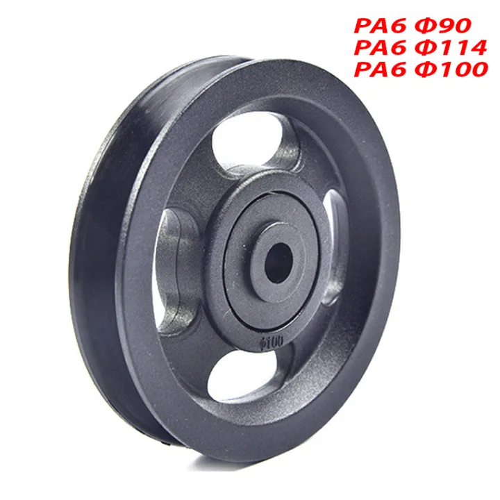1pcs%2090mm%20Black%20Bearing%20Pulley%20Wheel%20Cable%20Gym%20Equipment%20Part%20Wearproof%20gym%20kit%20Sunlight%20Mall%20-%20Image%203