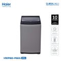 Haier 8 KG Top Loading Washing Machine/air dry/fresh air system/near zero water pressure/NZP (HWM80-316S6). 