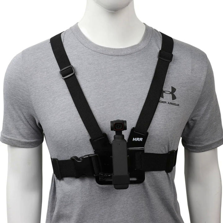 Chest%20Mount%20Harness%20Chesty%20Strap%20for%20DJI%20OSMO%20Pocket%201%202%20Gimbal%20Stabilizer%20Cameras%20With%20Adapter%20Holder%20Case%20Accessory%20-%20Image%202