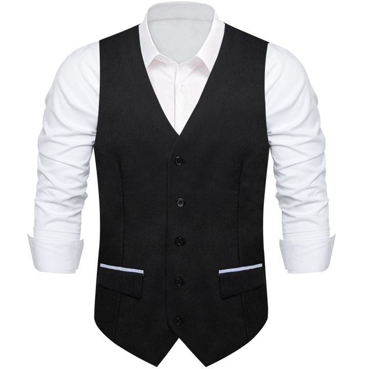 Fashion%20Gray%20Classic%20Waistcoat%20Sleeveless%20Slim%20Fit%20Men's%20Vest%20and%20Red%20Necktie%20for%20Business%20Wedding%20Party%20V-neck%20Vests%20for%20Man%20-%20Image%207