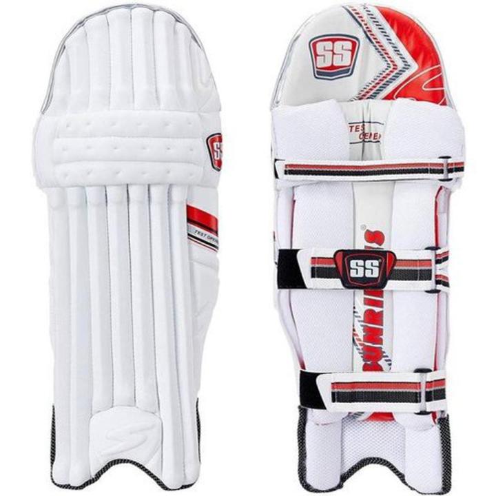 SS Cricket Batting Pad - White - Stay Protected And Stylish With These SS Cricket Batting Pads
