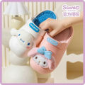 Kuromi Hello Kitty Anime Kawaii Sanrio Cotton Slippers Spring Winter Cute My Melody Cartoon Indoor Home Non-Slip Shoes Girls Toy.
