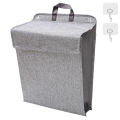 Large Capacity Foldable Hanging Laundry Basket Linen Wall-mounted Dirty Clothes Basket Space-saving Waterproof Bathroom Storage Basket. 